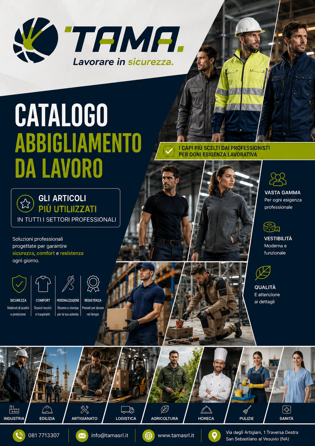 Catalogo Abbigliamento da Lavoro basic